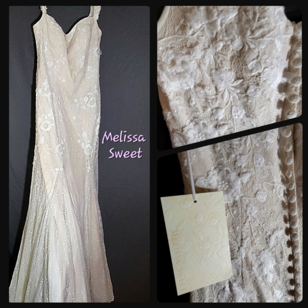 Melissa Sweet Lace Wedding Dress